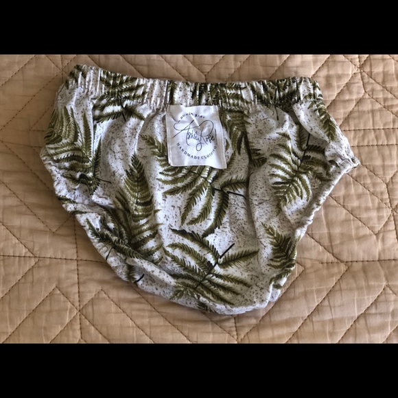 Ashley Rose Fern Print Diaper Cover - Picture 1 of 2